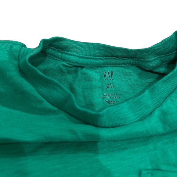 Gap Kids Green T-Shirt Small - Picture 4 of 6
